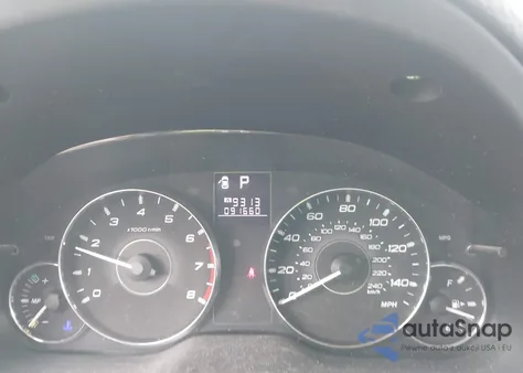 2012 Subaru Legacy 2.5I из США, поврежденный, VIN 4S3BMBA60C3034776